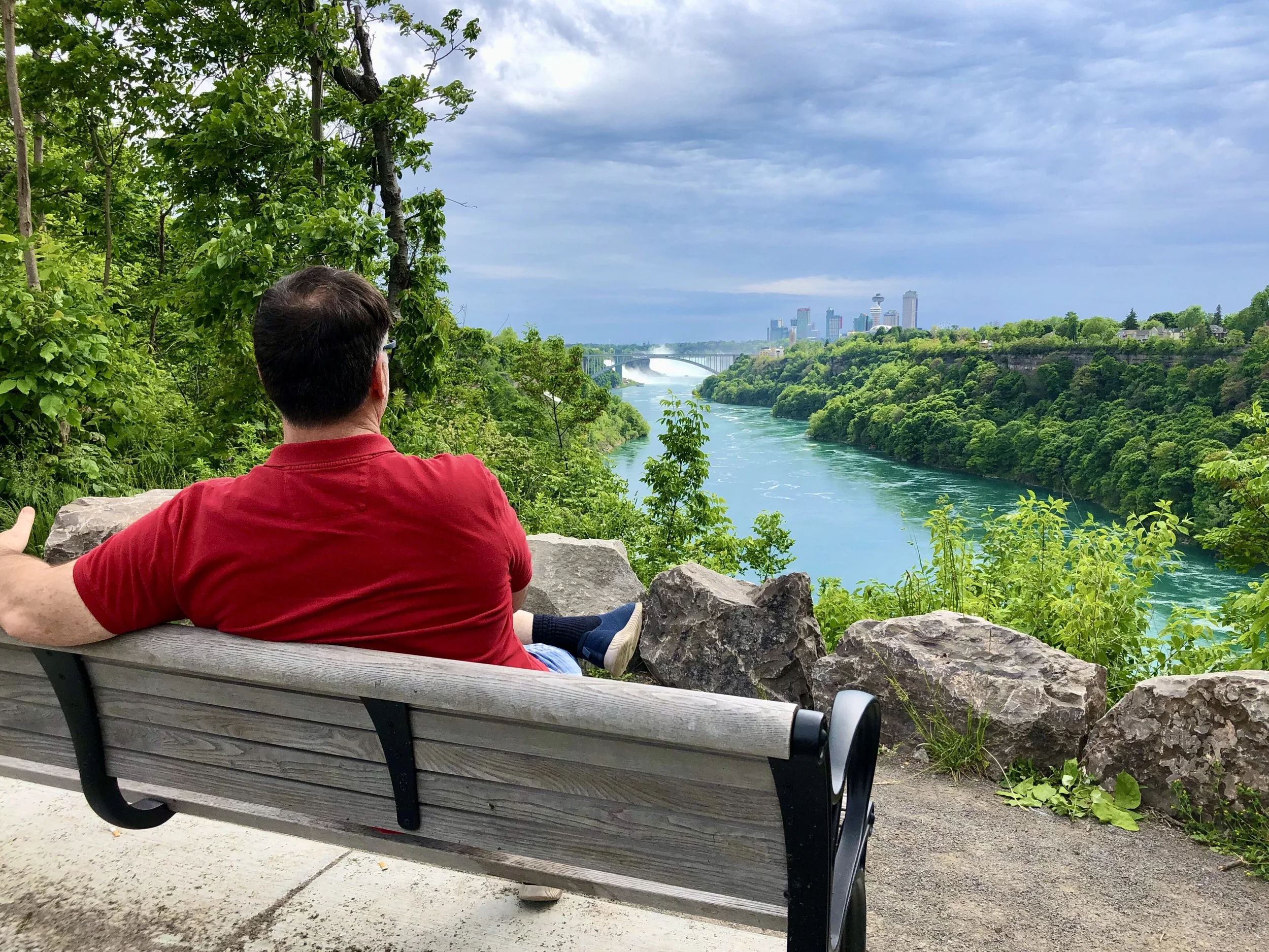 Niagara Gorge Trails in summer